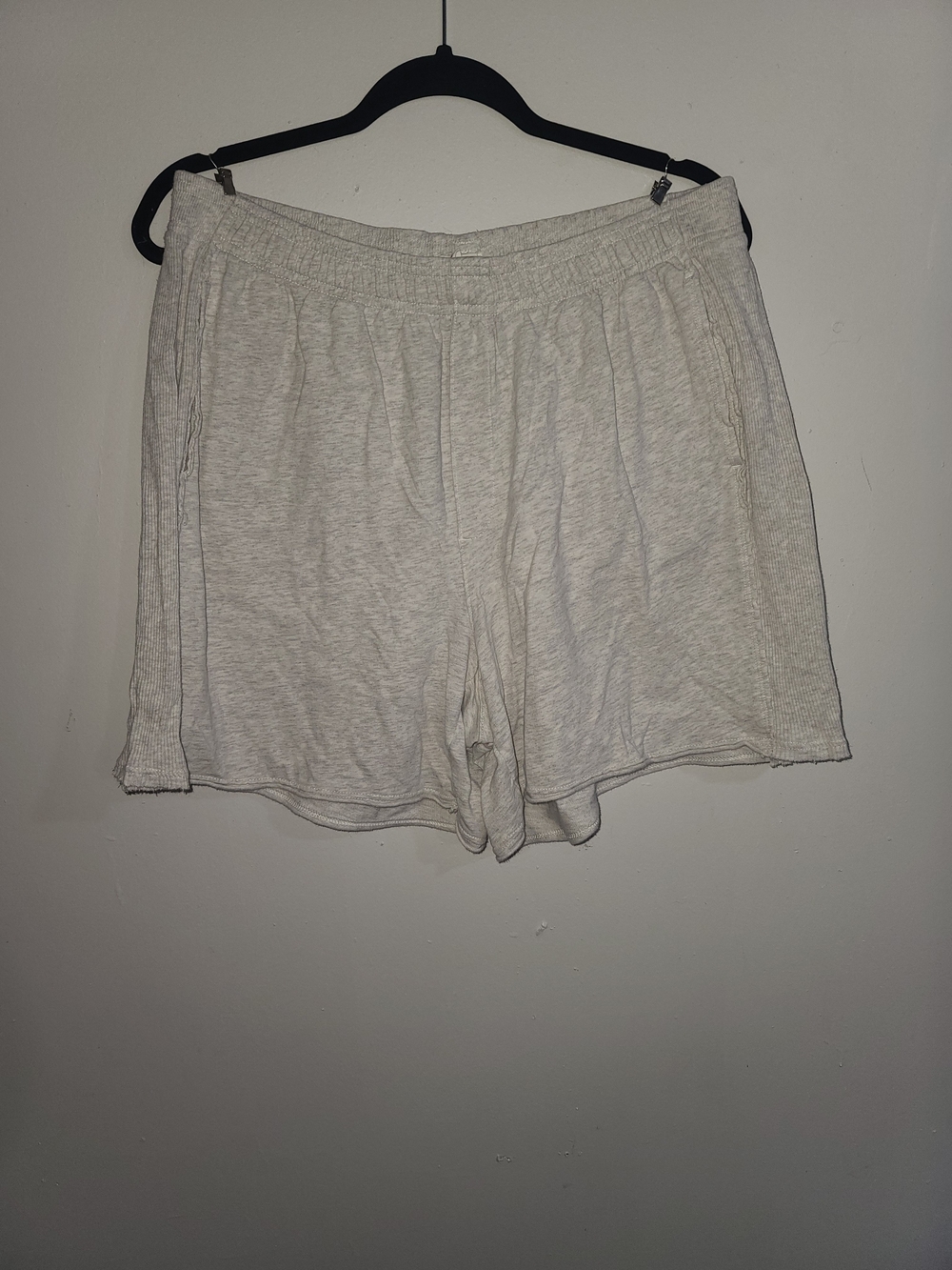 aerie Light Gray Cozy Lounge Shorts
